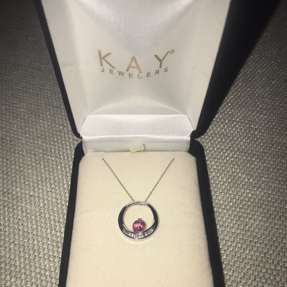 Kay Jewelers Pink Diamond Necklace